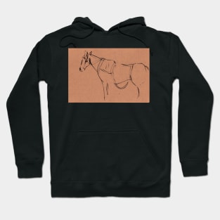 Horse sketch #1 Hoodie